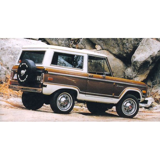 FORD BRONCO 4 x 4 Performance Portfolio 1966-1977