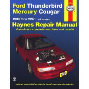 FORD THUNDERBIRD & MERCURY COUGAR 1989-1997
