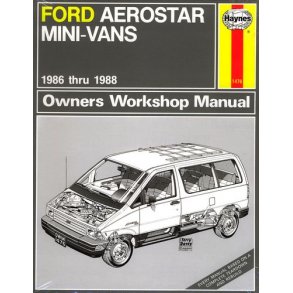 FORD AEROSTAR MINI-VANS 1986-1988