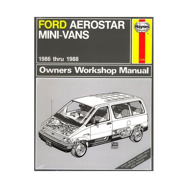 FORD AEROSTAR MINI-VANS 1986-1988