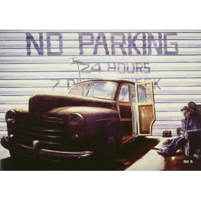 No Parking - Ford Woodie