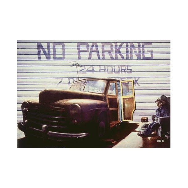No Parking - Ford Woodie