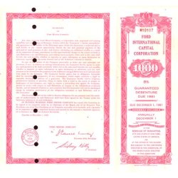 FORD INTERNATIONAL CAPITAL CORPORATION 1969