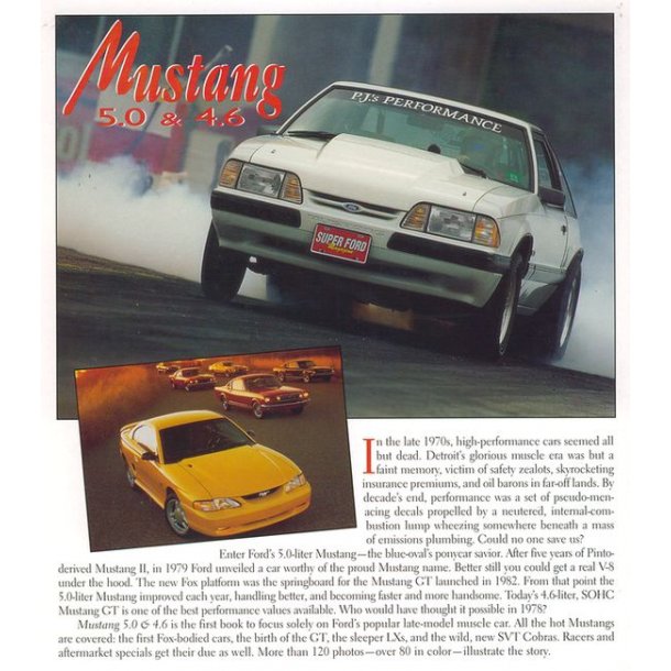 MUSTANG 5.0 & 4.6 1979-1998