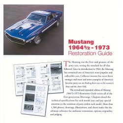 MUSTANG 1964&frac12; - 1973 Restoration Guide