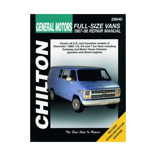 CHEVROLET & GMC FULL-SIZE VANS 1967-1986