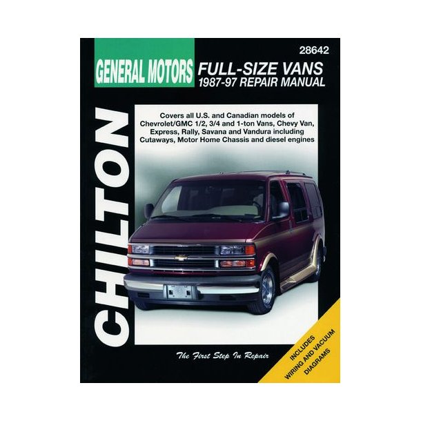 CHEVROLET & GMC FULL-SIZE VANS 1987-1997