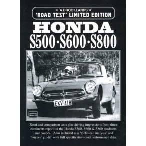 HONDA S500, S600, S800 Limited Edition