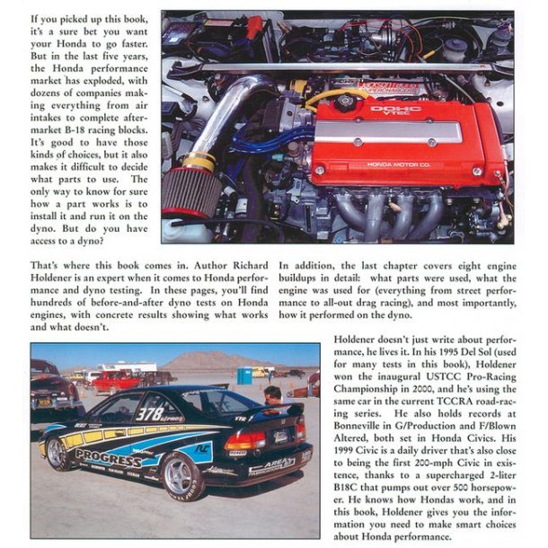 How to build HONDA Horsepower