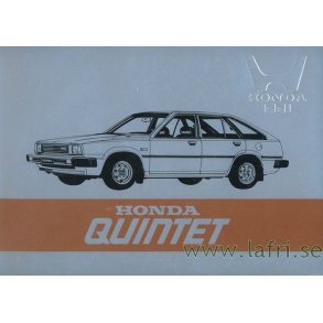 HONDA QUINTET 1981