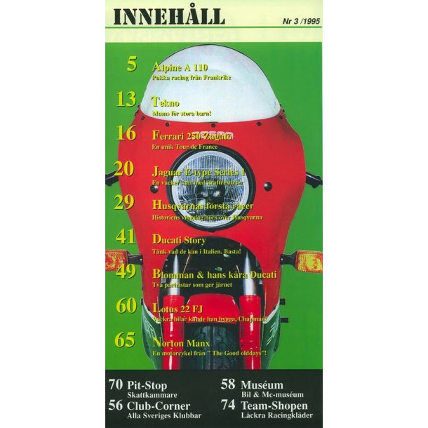 Chequered Flag Nr 3 - 1995