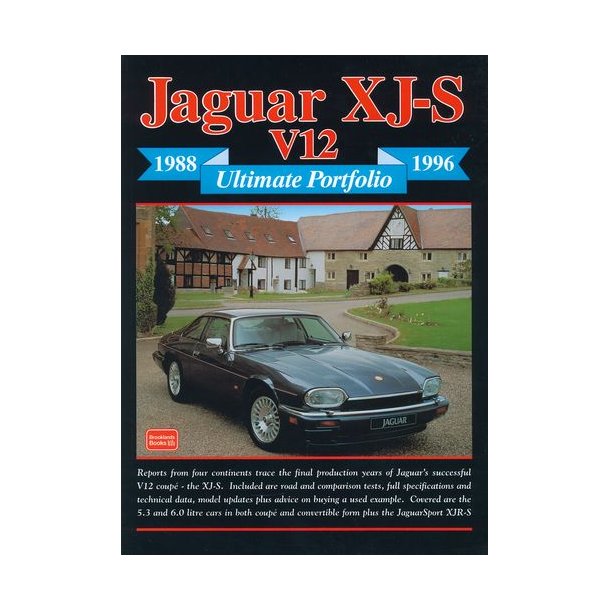 JAGUAR XJ-S V12 Ultimate Portfolio 1988-1996