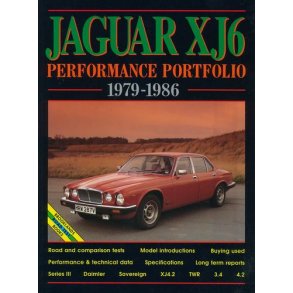 JAGUAR XJ6 Performance Portfolio 1979-1986