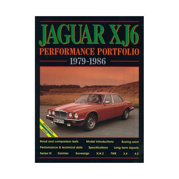 JAGUAR XJ6 Performance Portfolio 1979-1986