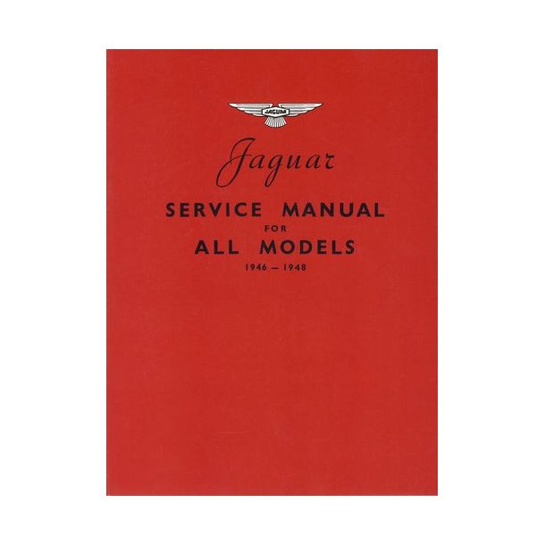1&frac12;, 2&frac12; & 3&frac12; Litre 1946-1948 Service Manual