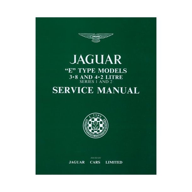 E-type 3.8 &amp; 4.2 Serie 1 &amp; 2 Service Manual