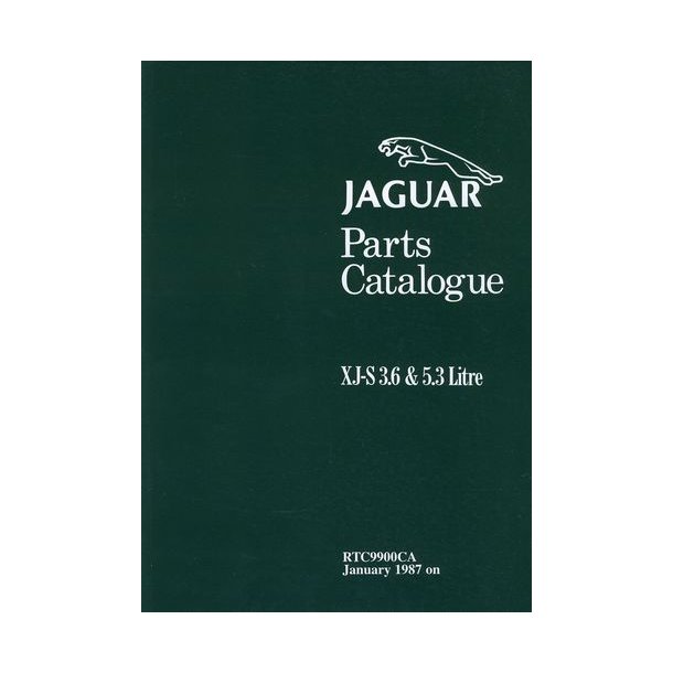 XJ-S 3,6 & 5,3 Parts Catalogue