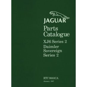 XJ6 Series 2 1974-1979 Parts Catalogue
