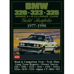 BMW 320 - 323 - 325 Gold Portfolio 1977-1990