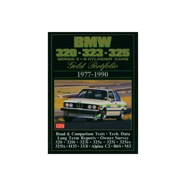 BMW 320 - 323 - 325 Gold Portfolio 1977-1990