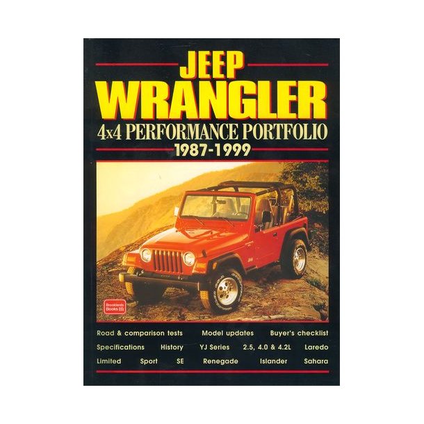 JEEP Wrangler 4x4 Performance Portfolio 1987-1999
