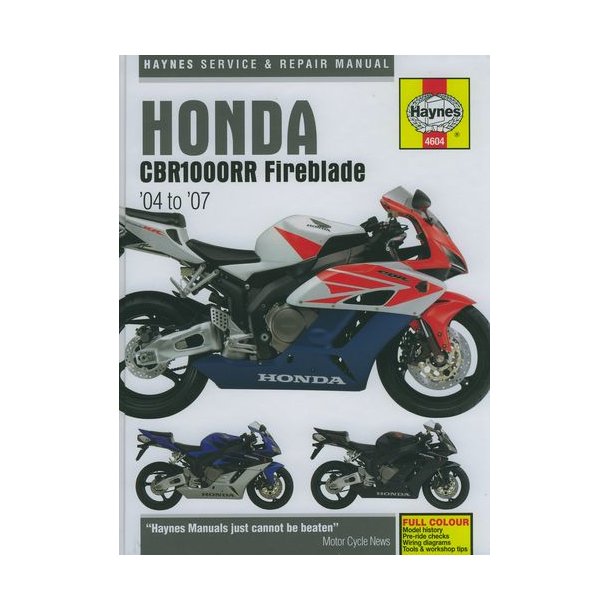 HONDA CBR1000RR Fireblade 2004-2007