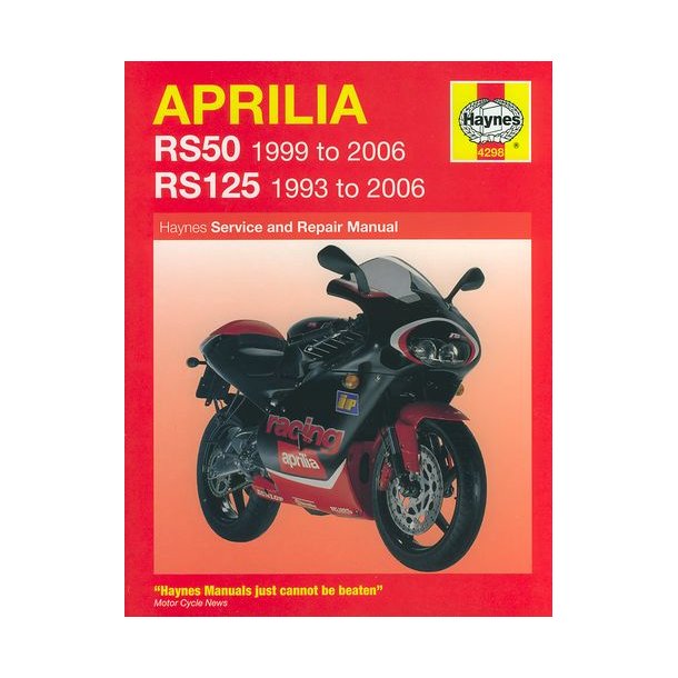 APRILIA RS50 1999-2006 &amp; RS125 1993-2006