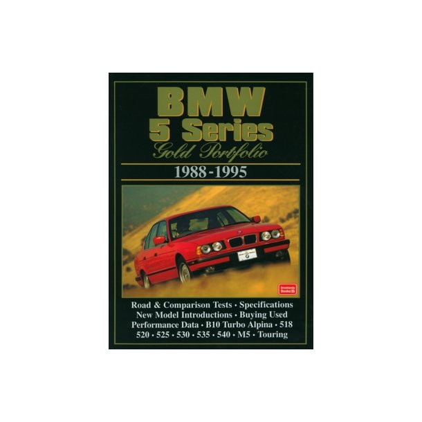 BMW 5 SERIES Gold Portfolio 1988-1995