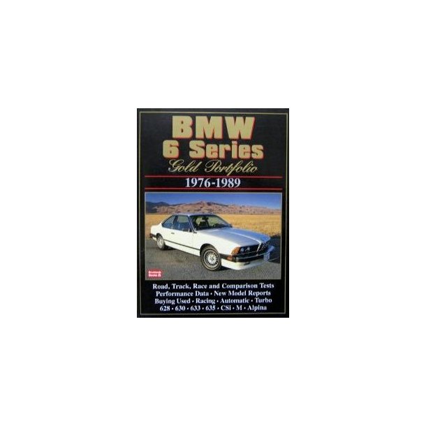 BMW 6 SERIES Gold Portfolio 1976-1989