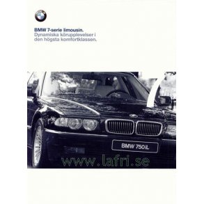 1999 BMW 7-serie limousin