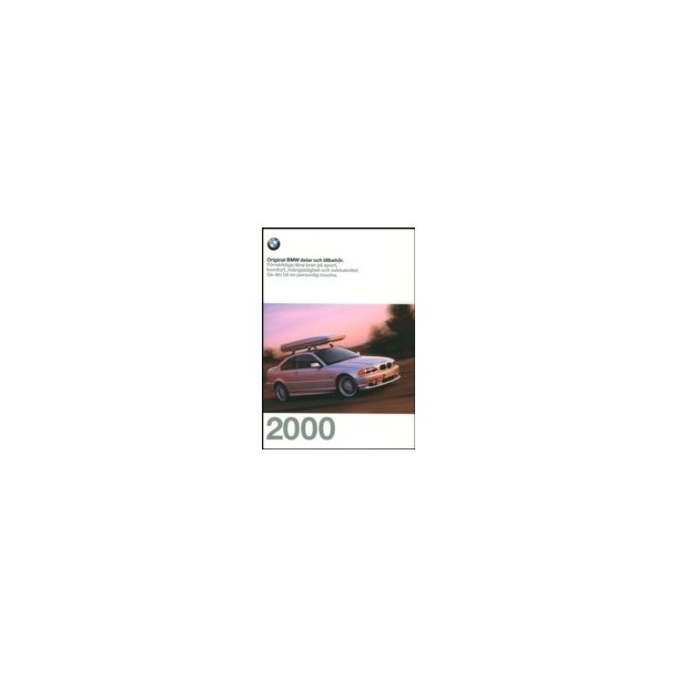 2000 Original BMW delar och tillbeh&ouml;r 