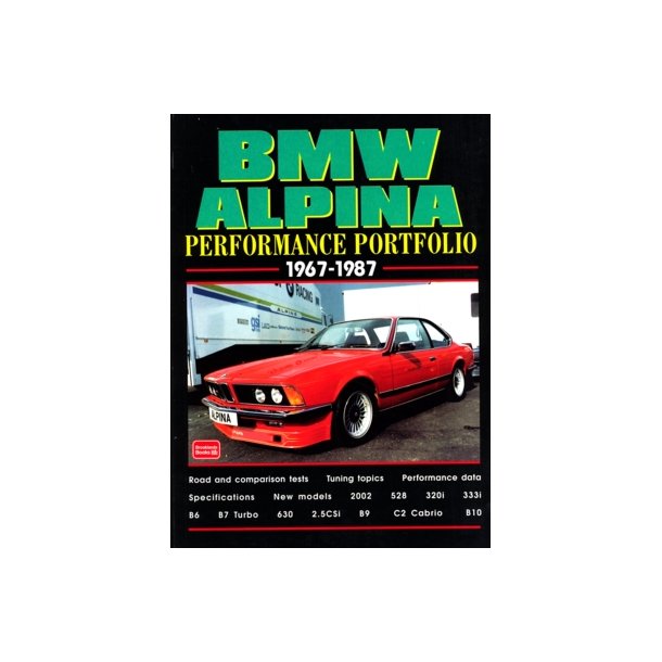 BMW ALPINA Performance Portfolio 1967-1987
