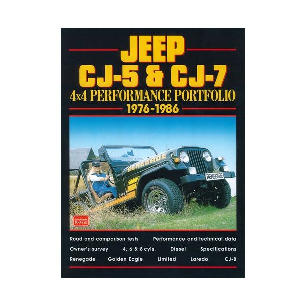 JEEP CJ5 & CJ7 4x4 Performance Portfolio 1976-1986