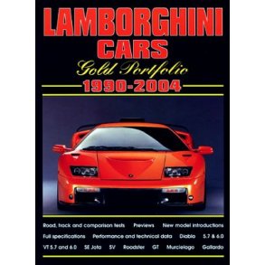 Lamborghini Cars Gold Portfolio 1990-2004
