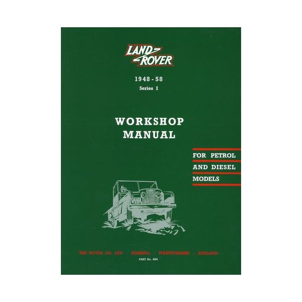 LAND ROVER 1948-1958 Series I Service Manual