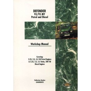 LAND ROVER DEFENDER Workshop Manual 1993-1995