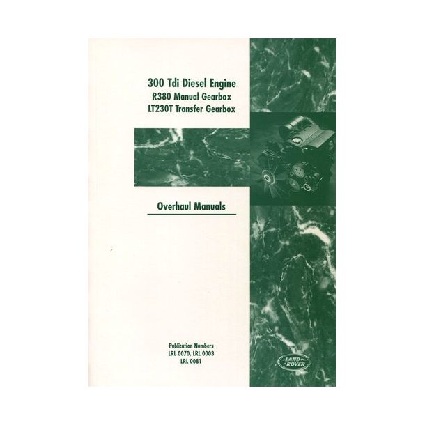 LAND ROVER DEFENDER Workshop Manual 1993-1995