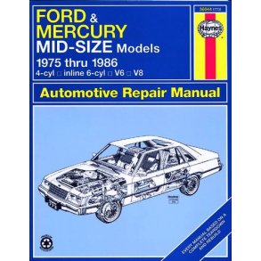 FORD & MERCURY MID-SIZE 1975-1986
