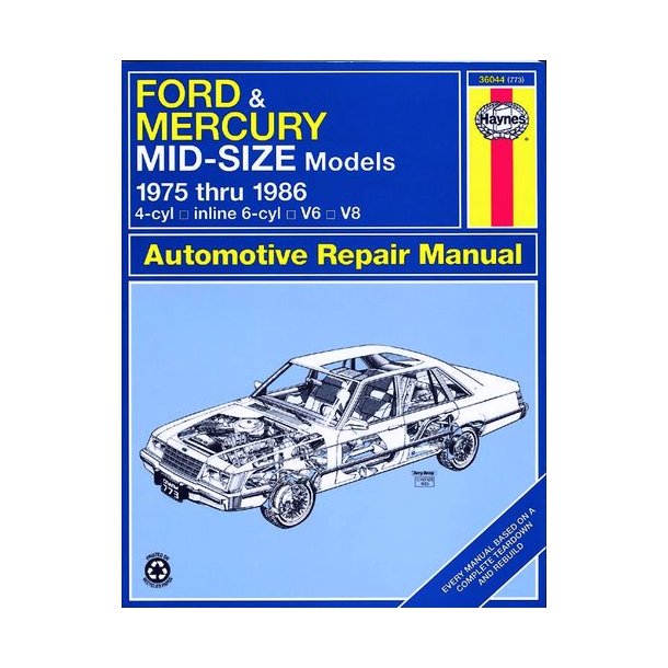 FORD &amp; MERCURY MID-SIZE 1975-1986