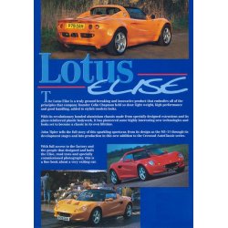 LOTUS ELISE - The Complete Story