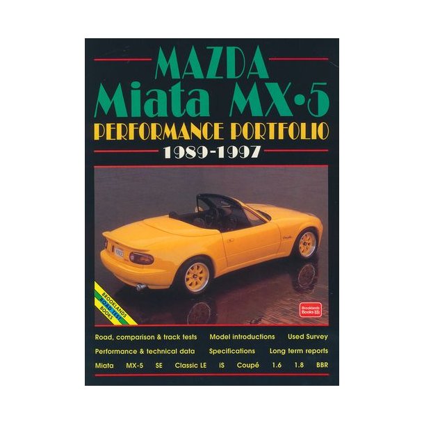 MAZDA MIATA MX-5 Performance Portfolio 1989-1997