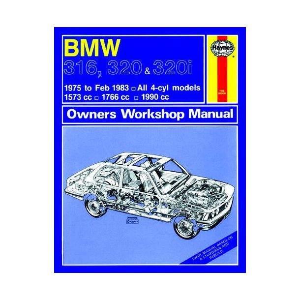BMW 316, 320 &amp; 320i 4 cyl 1975-1983