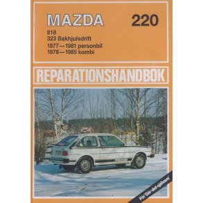 MAZDA 818 323 1977-1981 & 1978-1985 Kombi  SVENSK