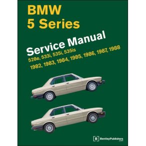 BMW 5-SERIES Service Manual 1982-1988