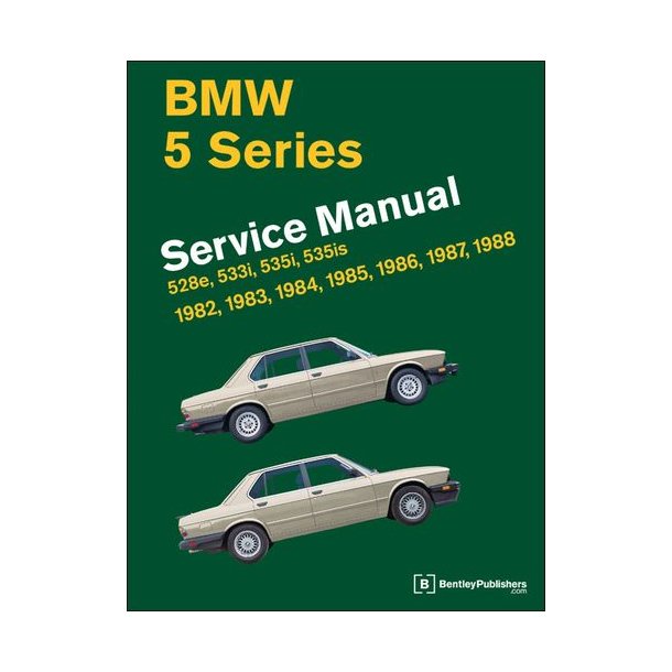 BMW 5-SERIES Service Manual 1982-1988