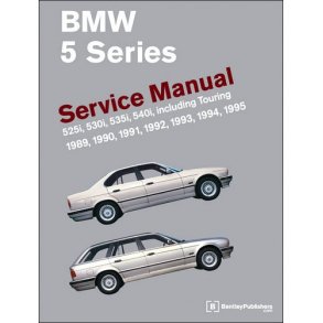 BMW 5-SERIES Service Manual 1989-1995
