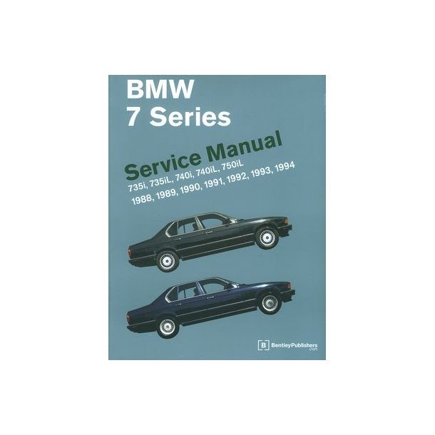 BMW 7-SERIES Service Manual 1988-1994