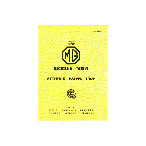 MGA 1500 Parts Catalogue