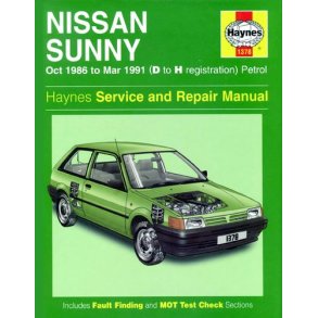 NISSAN-DATSUN SUNNY 1987-1991