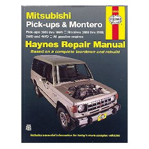 MITSUBISHI PICK-UPS 1983-1996 & PAJERO 1983-1993